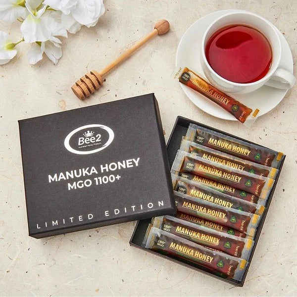 Bee2 마누카 꿀 스틱 MGO 1100+ - 30개입 x 12g