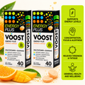 Voost 에너지 태블릿 오렌지 망고 40정x2