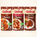 Gravox 액상 소스 3종 세트 Diane · Mushroom & Garlic · Pepper Steak (각 165g)